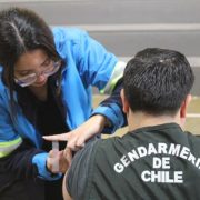 Realizan operativos de Vacunación en el Complejo Penitenciario Alto Hospicio, que se prolongarán or toda la semana