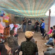 Jóvenes del campamento La Mula impulsan proyecto de reciclaje y liderazgo comunitario para prevenir la violencia