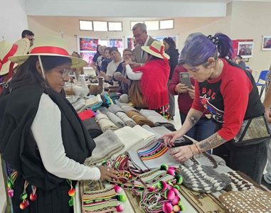 Tarapacá fue sede de encuentro nacional de textilería y teñido natural. Participaron artesanos y cultores de seis regiones del país
