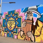 Programa Somos Barrio cierra en El Boro, Alto Hospicio talleres artísticos y culturales de muralismo y confección de velas en El Boro