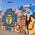 Programa Somos Barrio cierra en El Boro, Alto Hospicio talleres artísticos y culturales de muralismo y confección de velas en El Boro