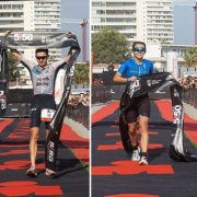 Benjamín Adriazola y Francisca Garrido se coronan campeones de la primera edición del 5150 IQUIQUE TRIATHLON 2026