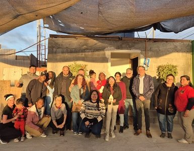 Doctorado en Ciencias Sociales conoció experiencia de organización que articula cuidados, migración, género y DD.HH desde el territorio