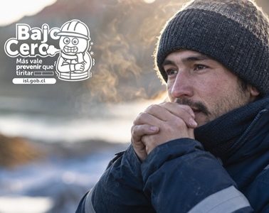 Instituto de Seguridad Laboral, ISL activa campaña para prevenir accidentes por frío extremo