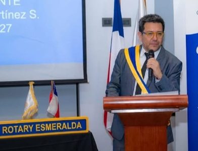 Arquitecto Francisco Martínez, nuevo Presidente del Rotary Club Esmeralda Iquique. Su sello: sostenibilidad en la gestión