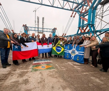 Iquique presente en “Beso del Puente” que consolida Corredor Bioceánico de Capricornio. Unirá a Porto Murtinho, Brasil con Carmelo Peralta, Paraguay