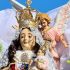 Nueva corona de la Virgen del Carmen, realizada por artesanos del Cusco, fue obsequiada por Federación de Bailes Religiosos del Santuario