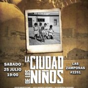 En Iglesia del Pampino, presentan película documental «La Ciudad de los Niños», con material histórico recopilados por cineasta victoriano