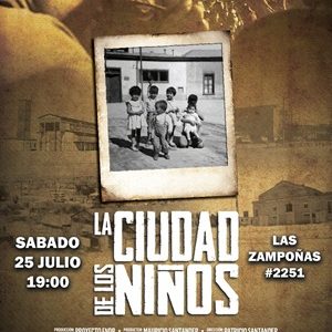 En Iglesia del Pampino, presentan película documental «La Ciudad de los Niños», con material histórico recopilados por cineasta victoriano