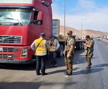 Transporte de carga deberá utilizar rutas alternativas entre el 14 y 17, días de mayor flujo por fiesta de La Tirana