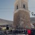 Antes del inicio de la Fiesta del “Lolo”, se inician obras para la protección del campanario de la Iglesia de San Lorenzo de Tarapacá