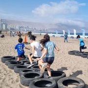 Iquique promueve la vida saludable con masiva jornada de CrossFit familiar organizada por SENDA Previene Iquique