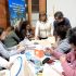 Taller de composición artística fortalece proyecto FONDART de iniciación al Bordado Crewel, que se realiza en la Casa Municipal de la Cultura
