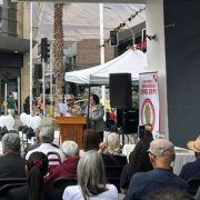 Emotivo acto de memoria, al conmemorarse el Día Internacional del Detenido Desaparecido, organizado por la AFEPI.