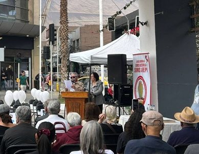 Emotivo acto de memoria, al conmemorarse el Día Internacional del Detenido Desaparecido, organizado por la AFEPI.