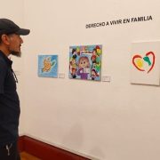 JUNJI abre exposición «Respetemos los Derechos de la Niñez en Tarapacá». Son 34 obras infantiles que llenan de color el Museo Regional de Iquique