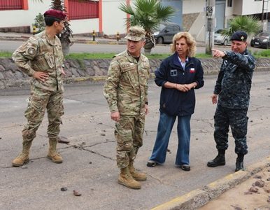 Autoridades realizan operativo para inspeccionar los puntos más críticos, tras fenómeno climático que afectó a Tarapacá