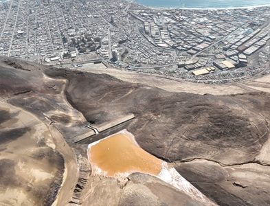Muros de control aluvional cumplen su objetivo durante evento meteorológico y MOP mantiene monitoreo permanente de rutas en Tarapacá