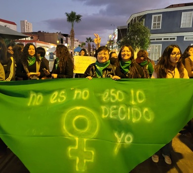 Organizaciones que participaron en pañuelazo contra proyecto «Escucha su corazón» , reafirman la autonomía y derechos reproductivos