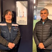 Inspeccionan espacio destinado por la IMI, para que funciones futuras salas de situación de emergencia o desastre