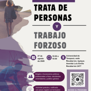 INDH Tarapacá convoca a Seminario sobre trata de personas y trabajo forzoso, que se realizará en la UTA Iquique, Sede Recabarren