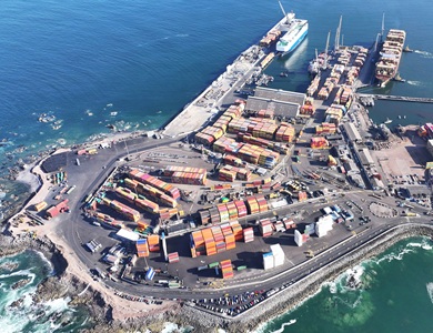 Puerto de Iquique mantiene tendencia en desempeño operacional: Superó 2 millones de toneladas en transferencia de carga