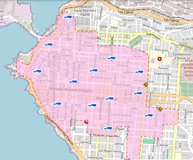 Informan de corte de agua programado, en sector céntrico, de 15.00 horas de este jueves a 06.00 del viernes por ejecución de obras